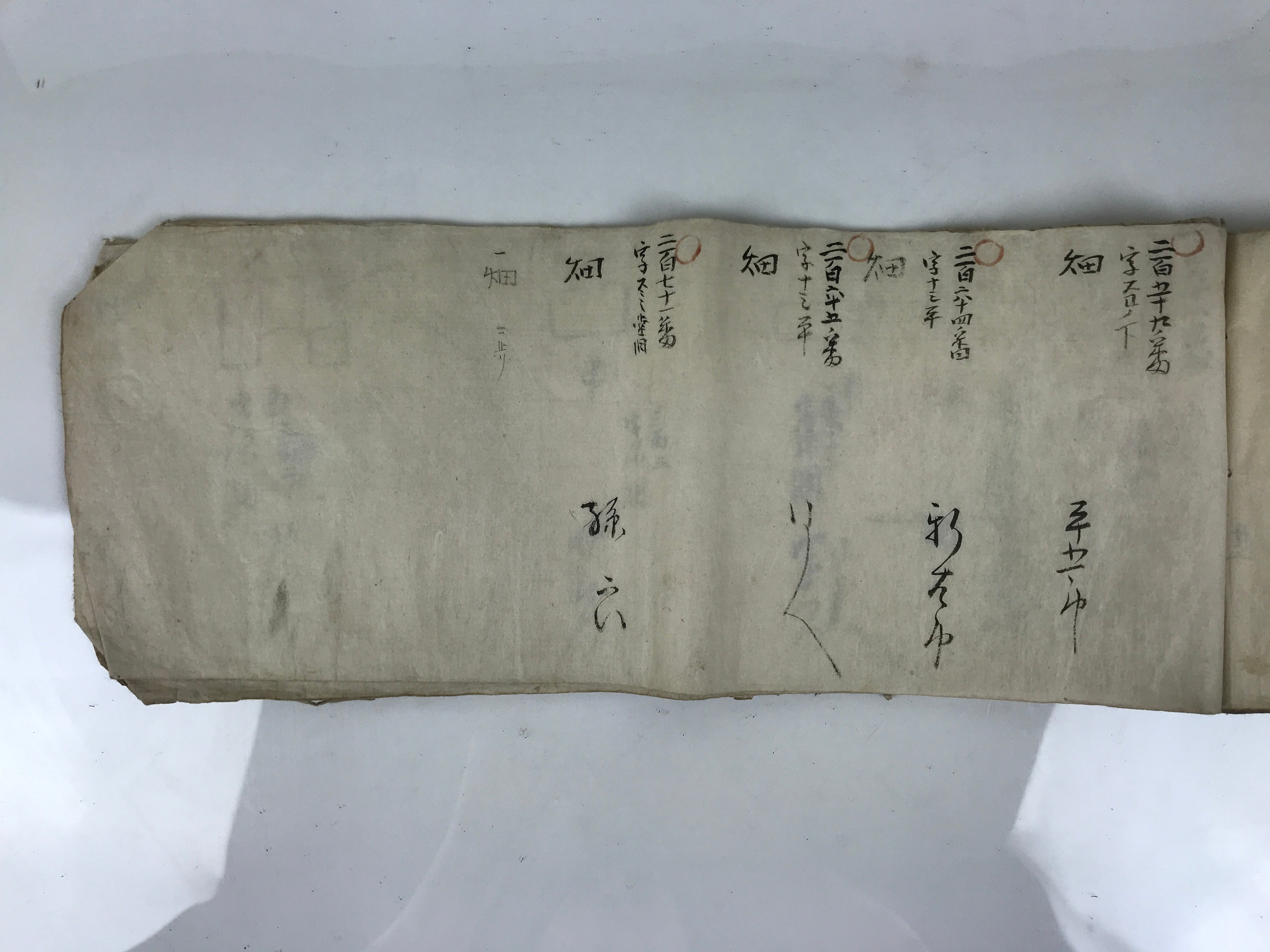 Antique Japanese C1887 Meiji Land Tax Property Register Map Document Paper P430