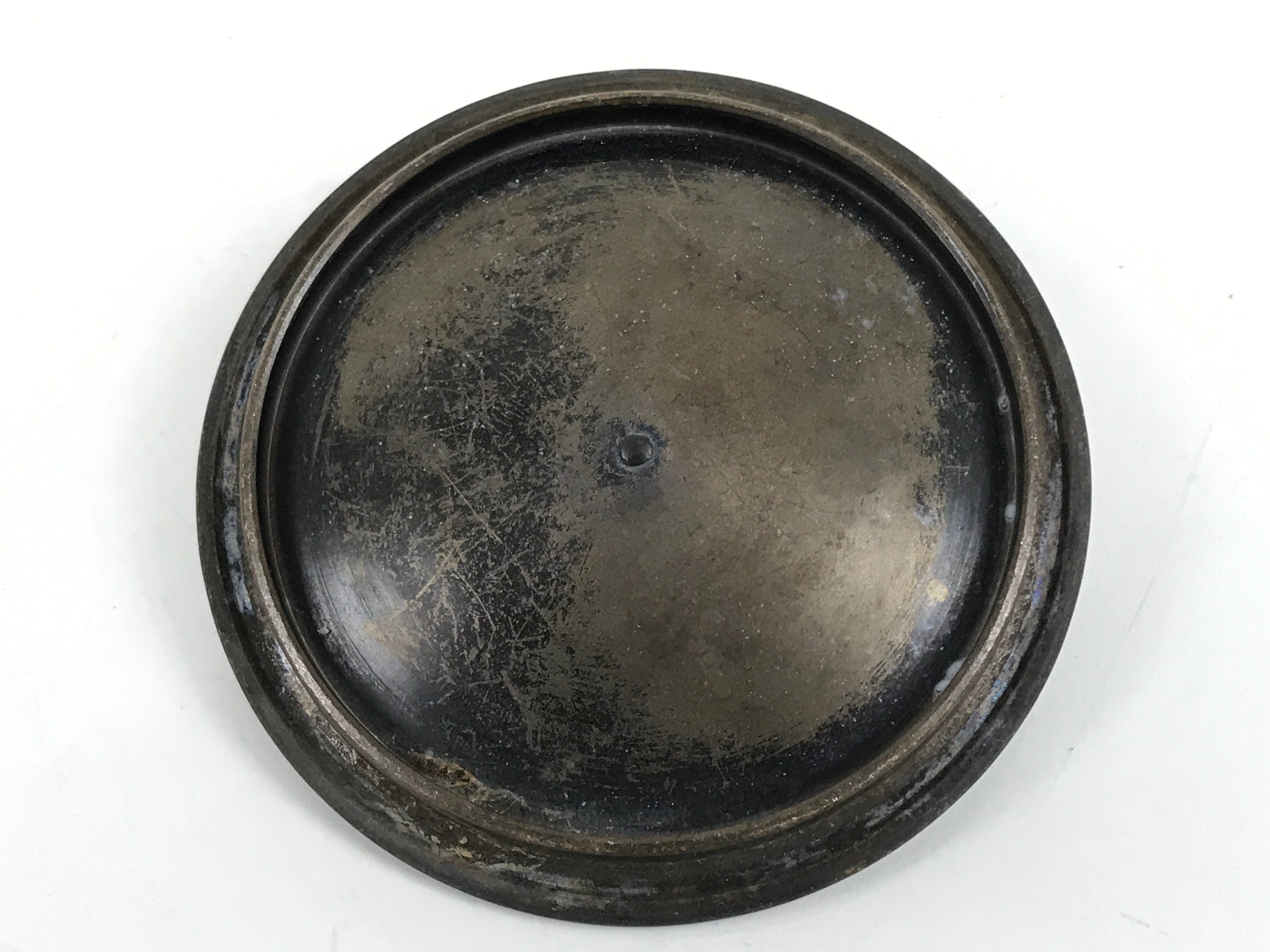 Antique Japanese Cast Iron Kettle Chagama Pot Tetsu Brazier Tea Ceremony C33