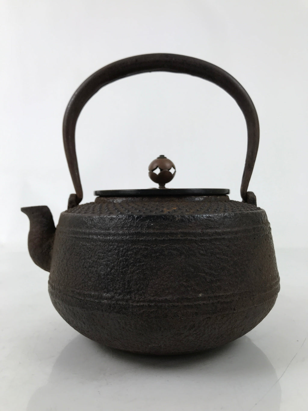 Antique Japanese Cast Iron Tetsubin Kettle Teapot Tea Ceremony Nanbu Tekki T121