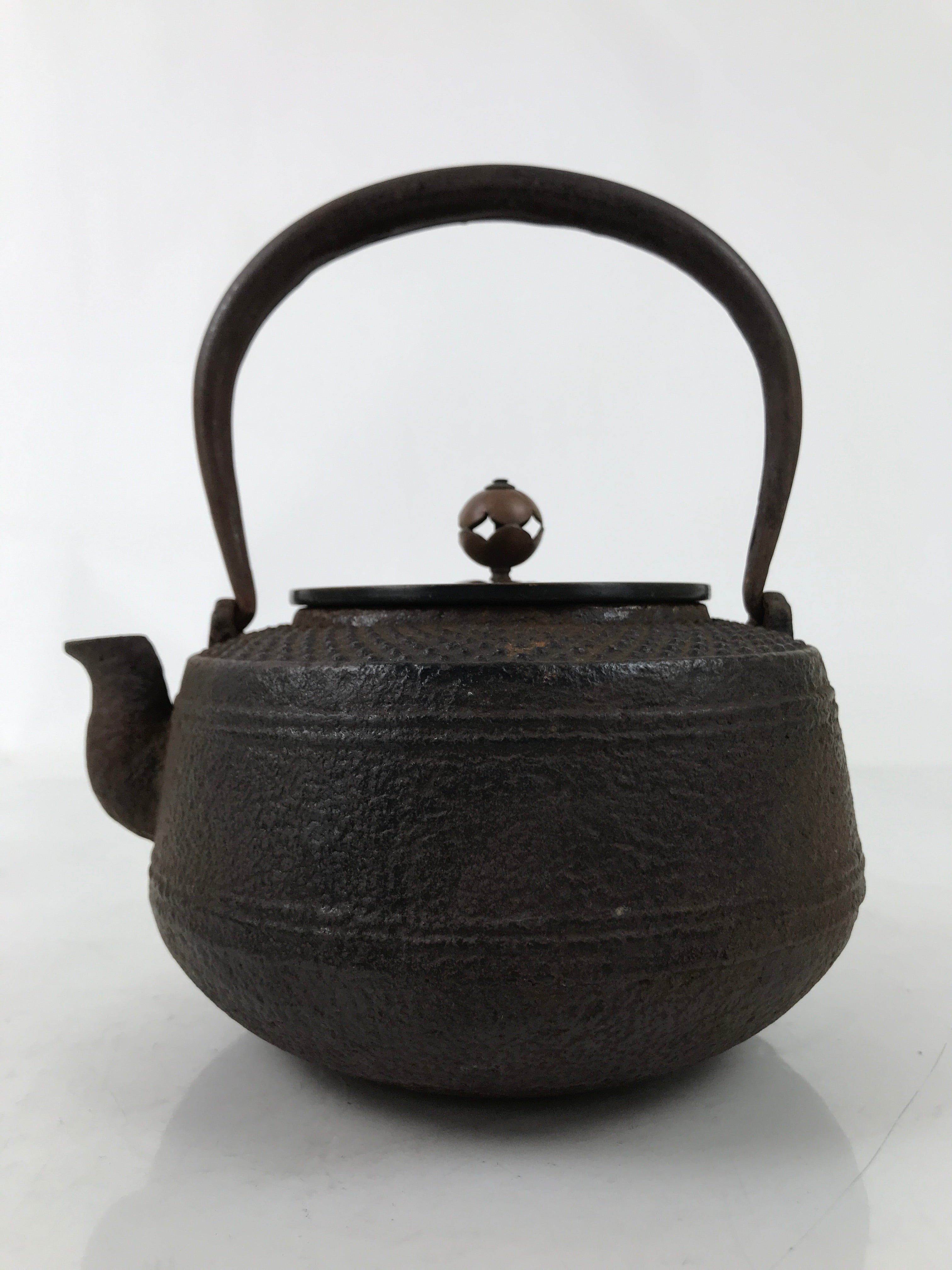 Antique Japanese Cast Iron Tetsubin Kettle Teapot Tea Ceremony Nanbu Tekki T121