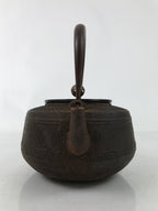 Antique Japanese Cast Iron Tetsubin Kettle Teapot Tea Ceremony Nanbu Tekki T121