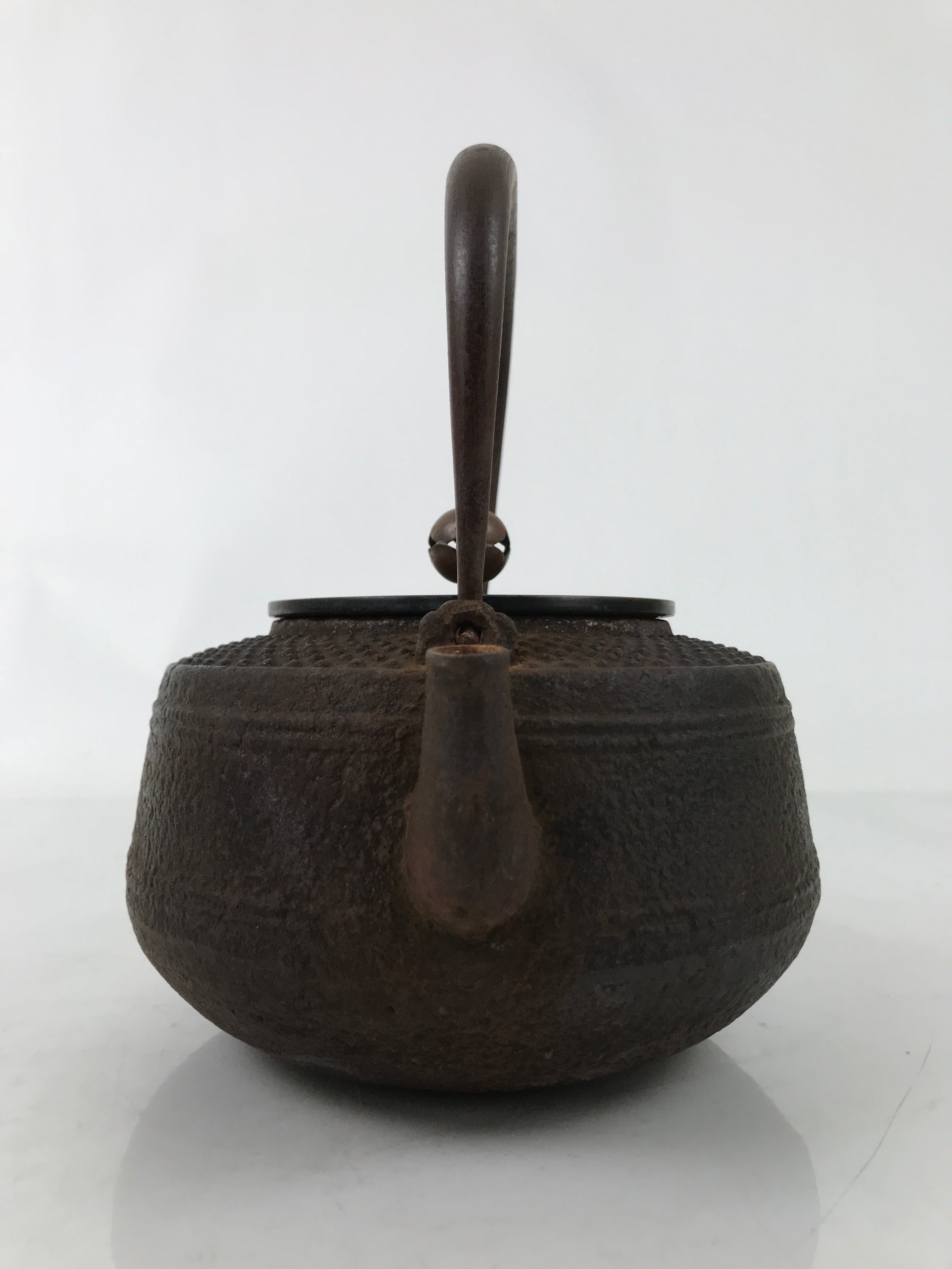 Antique Japanese Cast Iron Tetsubin Kettle Teapot Tea Ceremony Nanbu Tekki T121