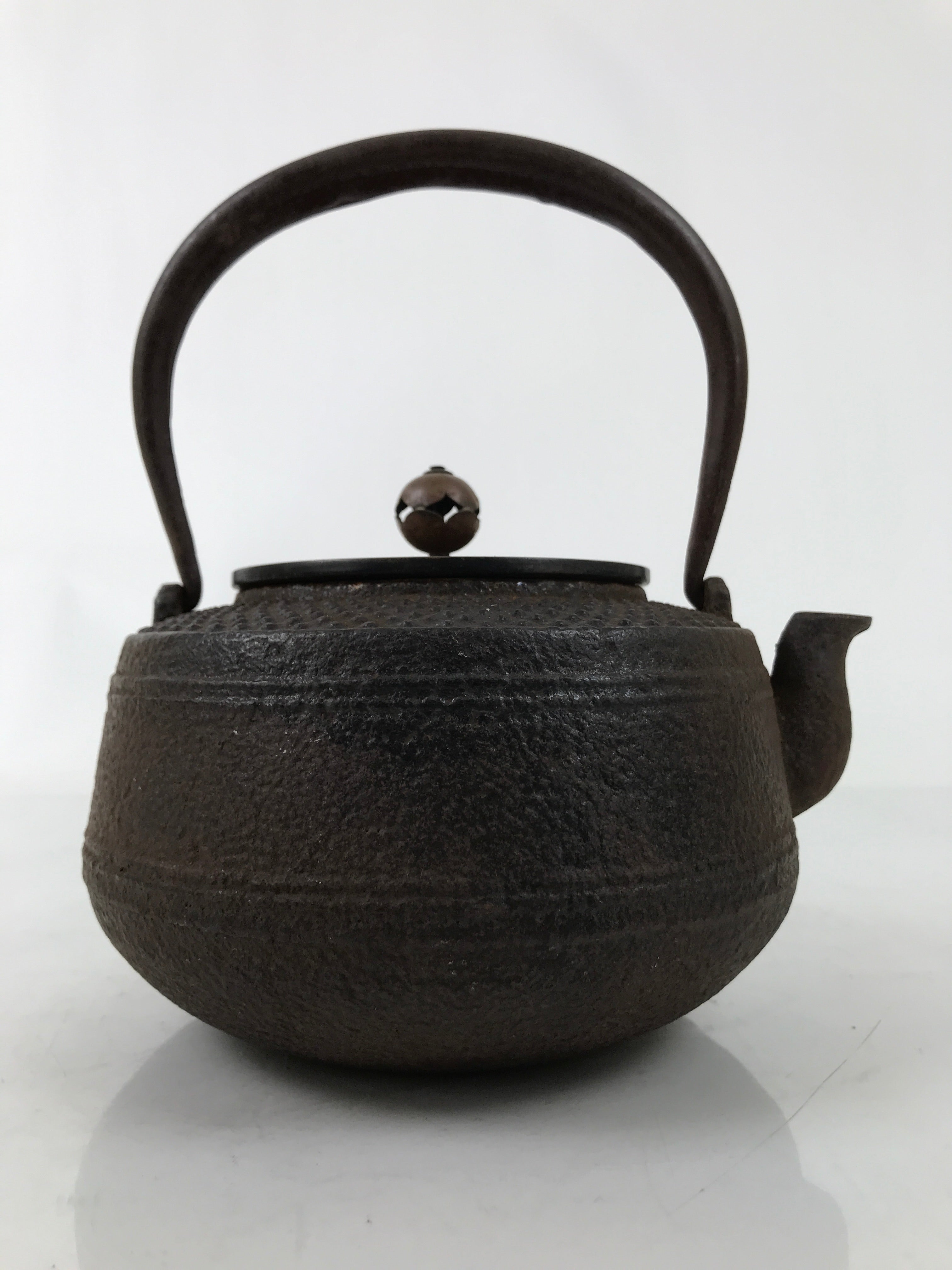 Antique Japanese Cast Iron Tetsubin Kettle Teapot Tea Ceremony Nanbu Tekki T121