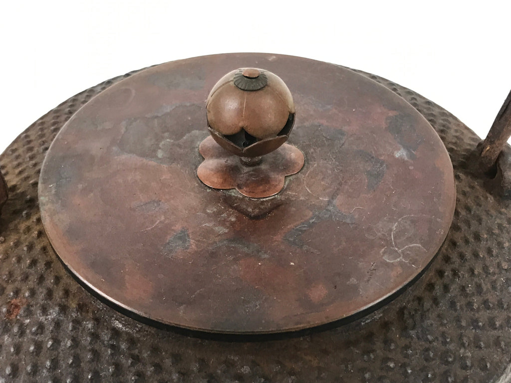 Antique Japanese Cast Iron Tetsubin Kettle Teapot Tea Ceremony Nanbu Tekki T121