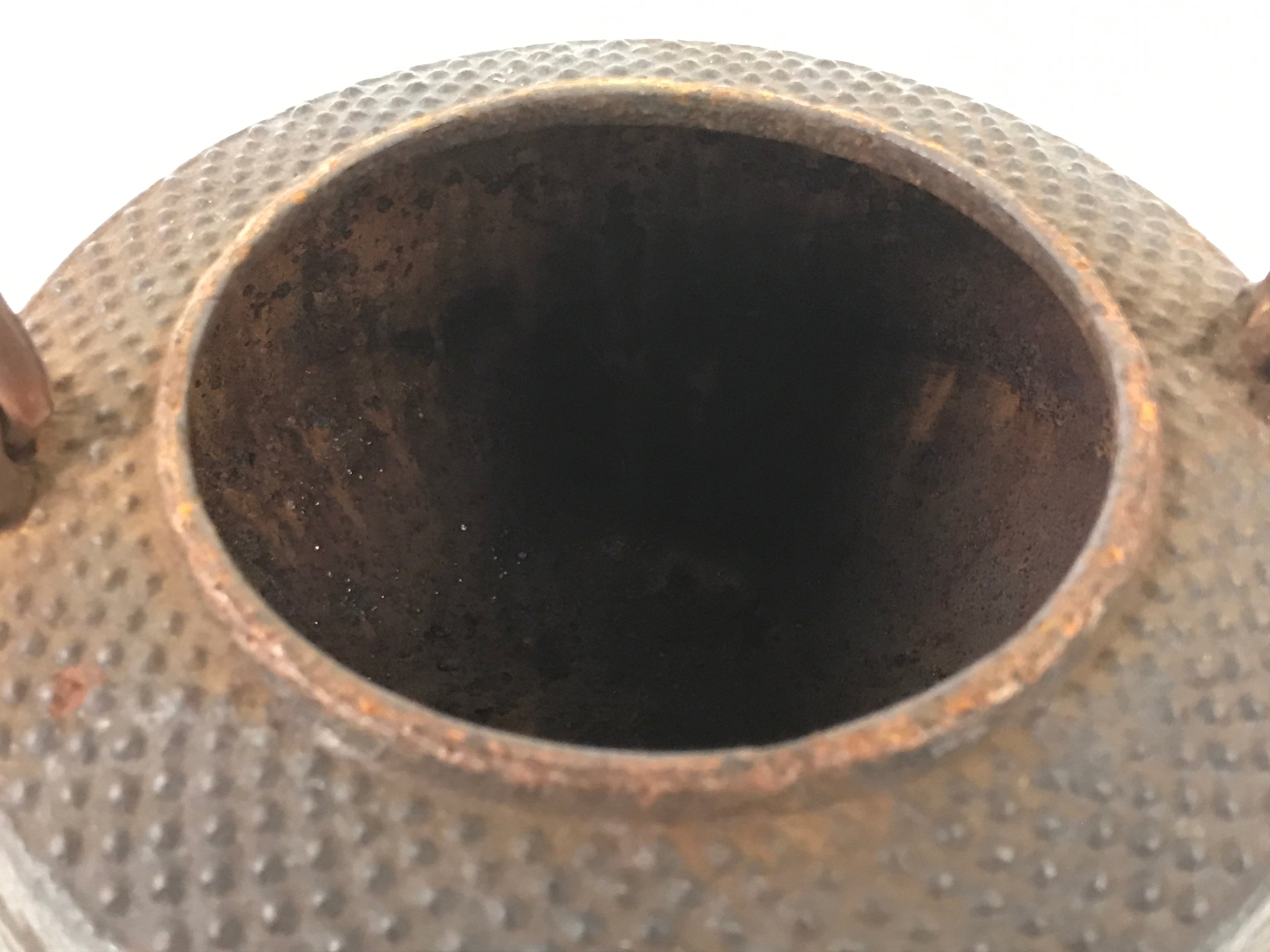 Antique Japanese Cast Iron Tetsubin Kettle Teapot Tea Ceremony Nanbu Tekki T121