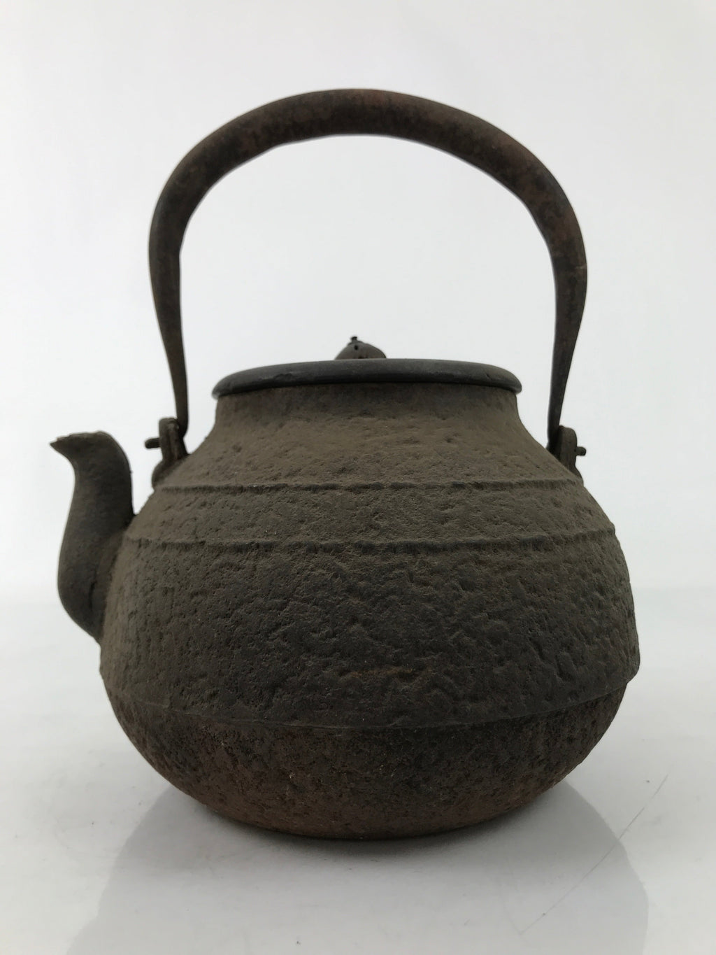 Antique Japanese Cast Iron Tetsubin Kettle Teapot Tea Ceremony Nanbu Tekki T122