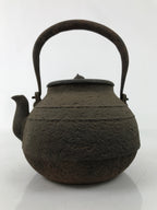 Antique Japanese Cast Iron Tetsubin Kettle Teapot Tea Ceremony Nanbu Tekki T122