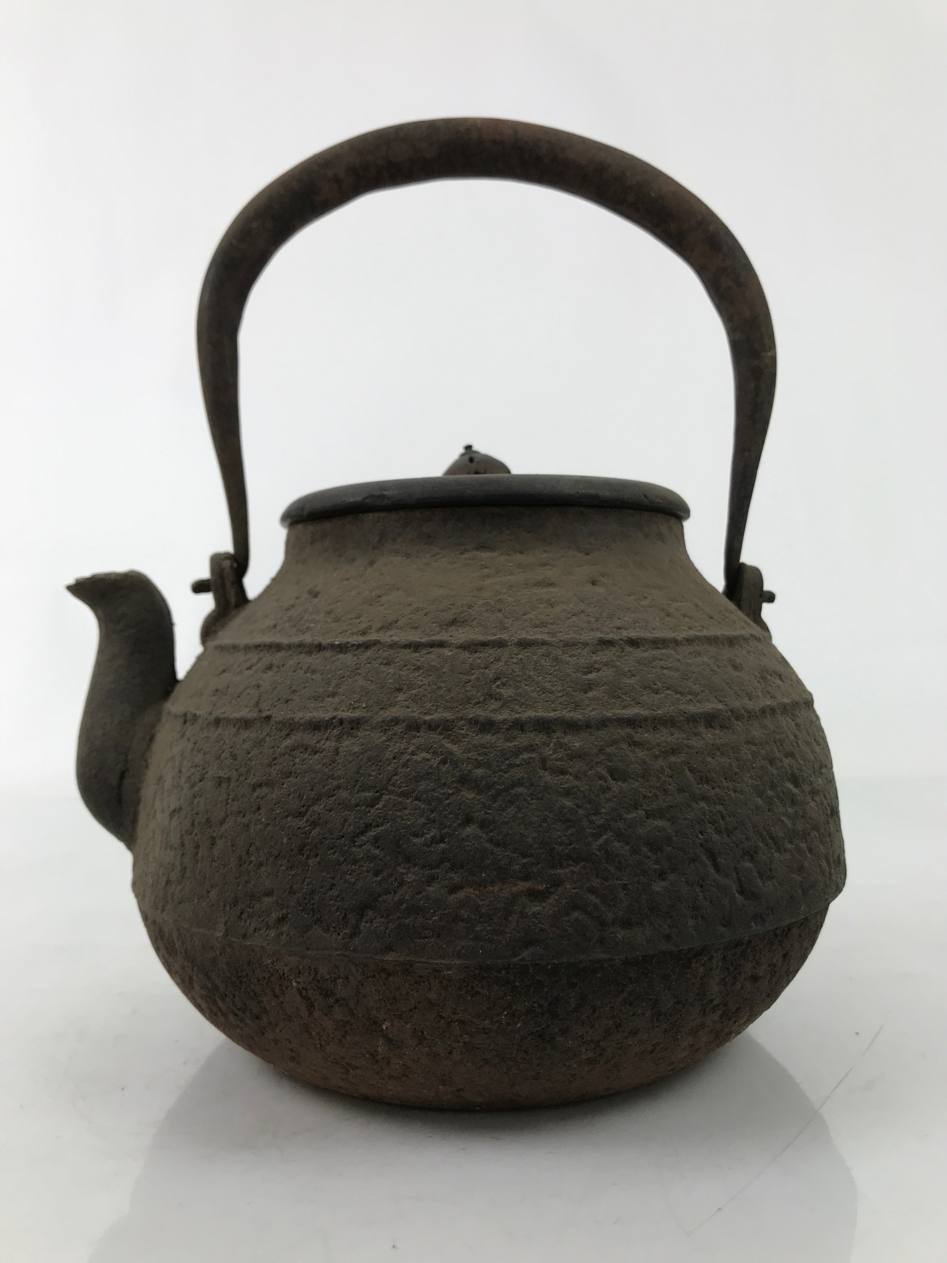 Antique Japanese Cast Iron Tetsubin Kettle Teapot Tea Ceremony Nanbu Tekki T122