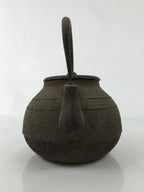 Antique Japanese Cast Iron Tetsubin Kettle Teapot Tea Ceremony Nanbu Tekki T122