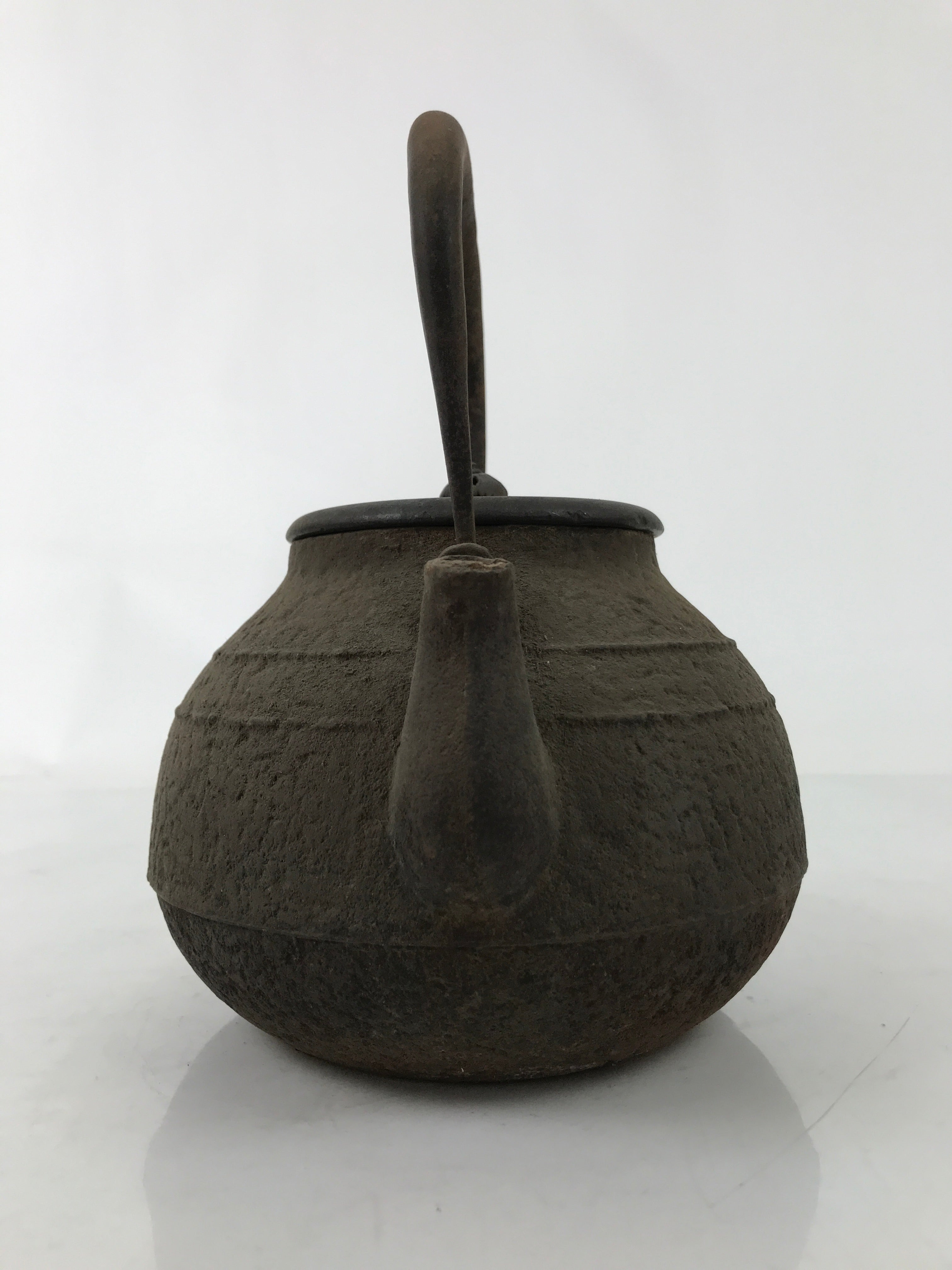 Antique Japanese Cast Iron Tetsubin Kettle Teapot Tea Ceremony Nanbu Tekki T122