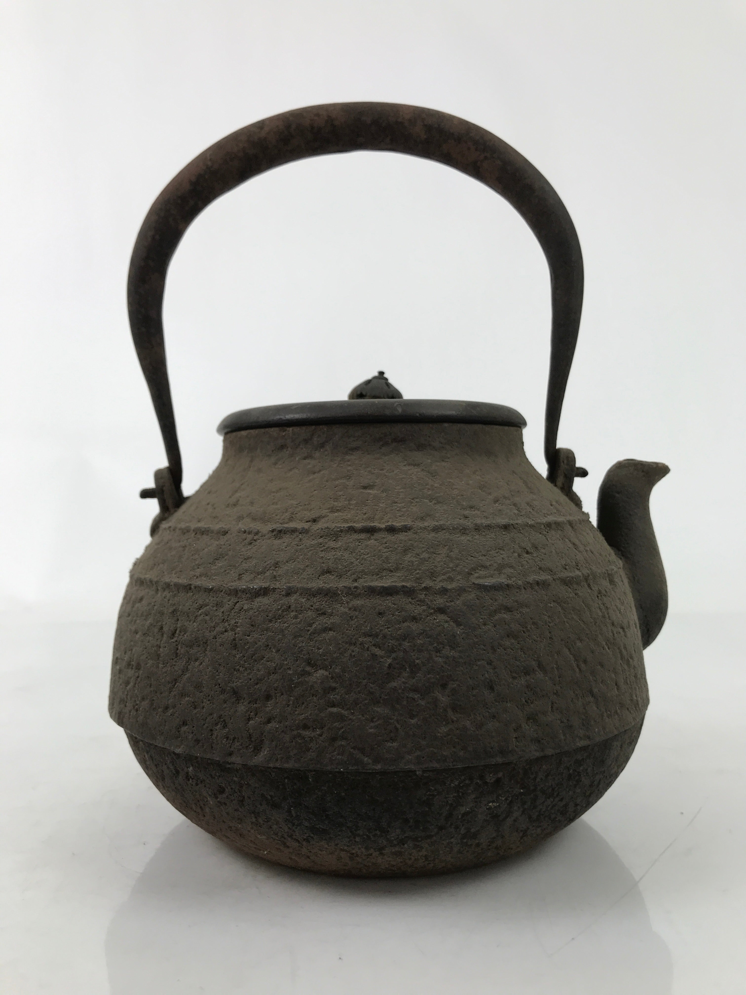 Antique Japanese Cast Iron Tetsubin Kettle Teapot Tea Ceremony Nanbu Tekki T122