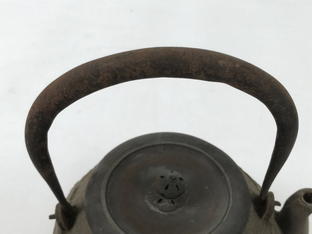 Antique Japanese Cast Iron Tetsubin Kettle Teapot Tea Ceremony Nanbu Tekki T122