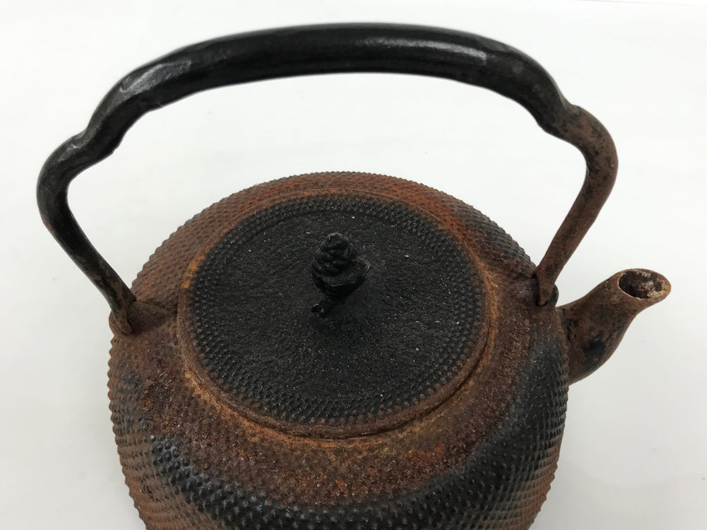 Antique Japanese Cast Iron Tetsubin Kettle Teapot Tea Ceremony Nanbu Tekki T170