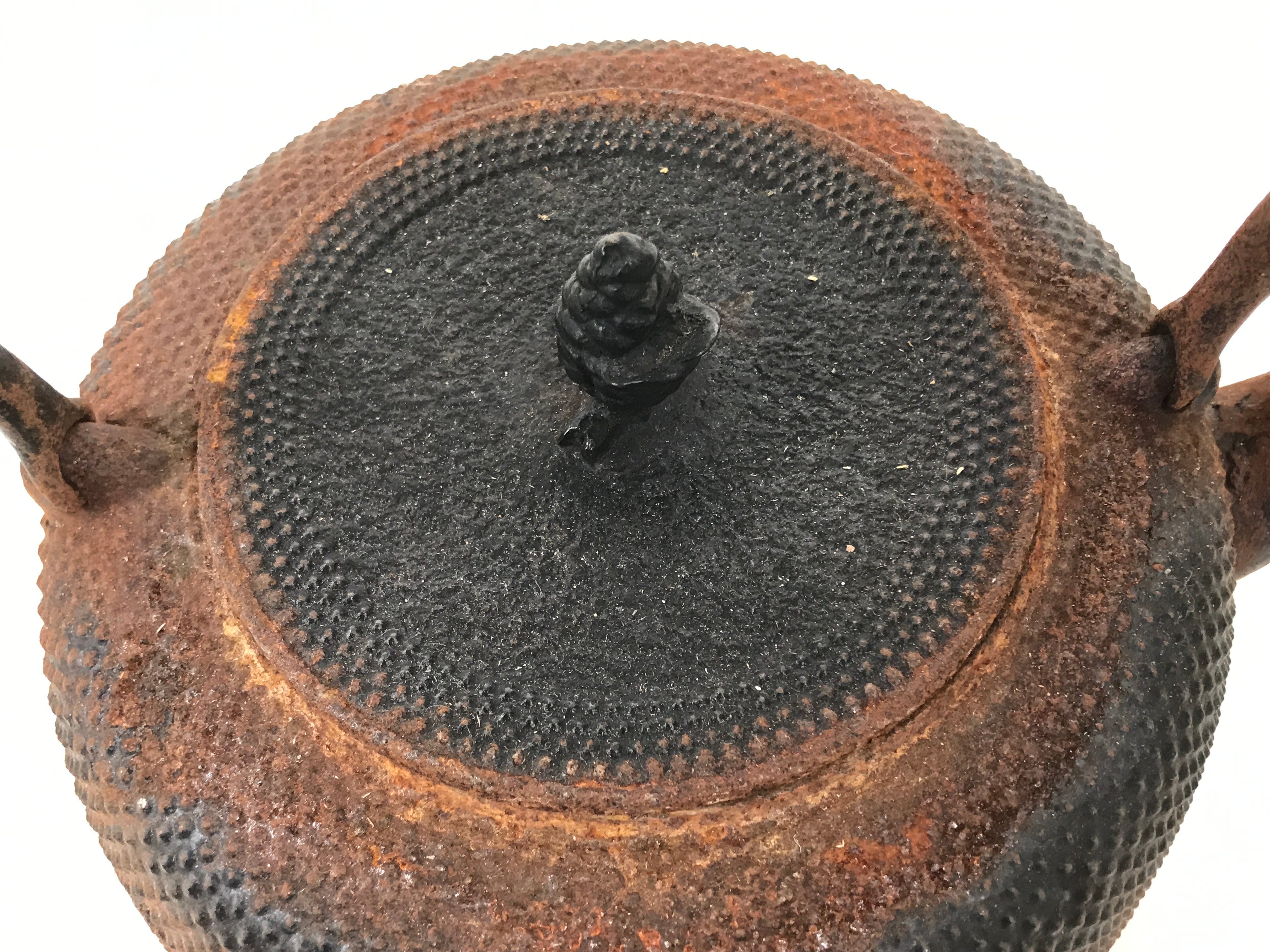 Antique Japanese Cast Iron Tetsubin Kettle Teapot Tea Ceremony Nanbu Tekki T170
