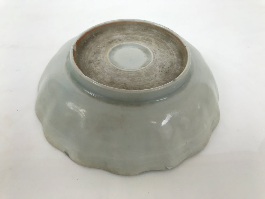 Antique Japanese Ceramic Imari Namasu Small Bowl Sometsuke Kobachi Pine Y556