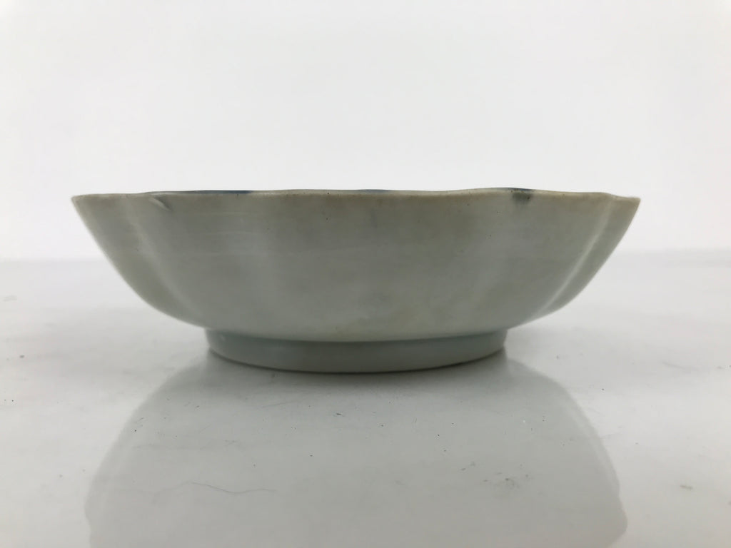 Antique Japanese Ceramic Imari Namasu Small Bowl Sometsuke Kobachi Pine Y556