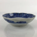 Antique Japanese Ceramic Imari Namasu Small Bowl Sometsuke Kobachi Salad PY666
