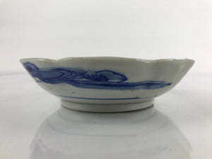 Antique Japanese Ceramic Imari Namasu Small Bowl Sometsuke Kobachi Salad PY671