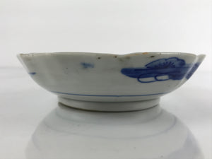 Antique Japanese Ceramic Imari Namasu Small Bowl Sometsuke Kobachi Salad PY671