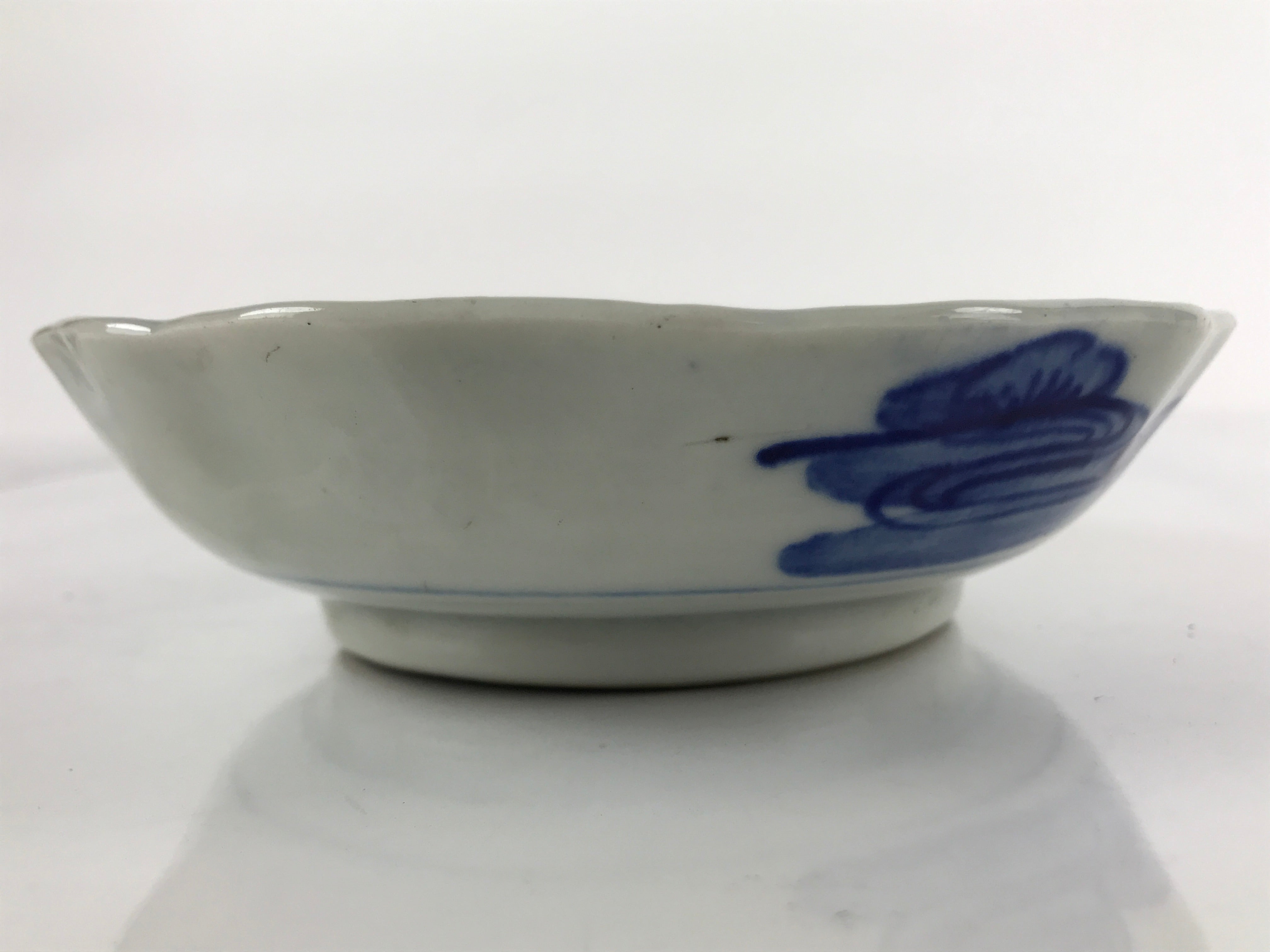 Antique Japanese Ceramic Imari Namasu Small Bowl Sometsuke Kobachi Salad PY672