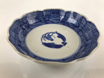 Antique Japanese Ceramic Imari Namasu Small Bowl Sometsuke Kobachi Salad PY673