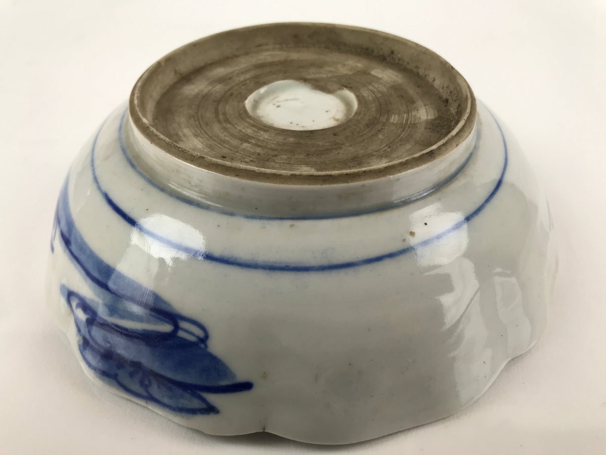 Antique Japanese Ceramic Imari Namasu Small Bowl Sometsuke Kobachi Salad PY673