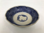 Antique Japanese Ceramic Imari Namasu Small Bowl Sometsuke Kobachi Salad Y555