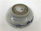 Antique Japanese Ceramic Imari Namasu Small Bowl Sometsuke Kobachi Salad Y555