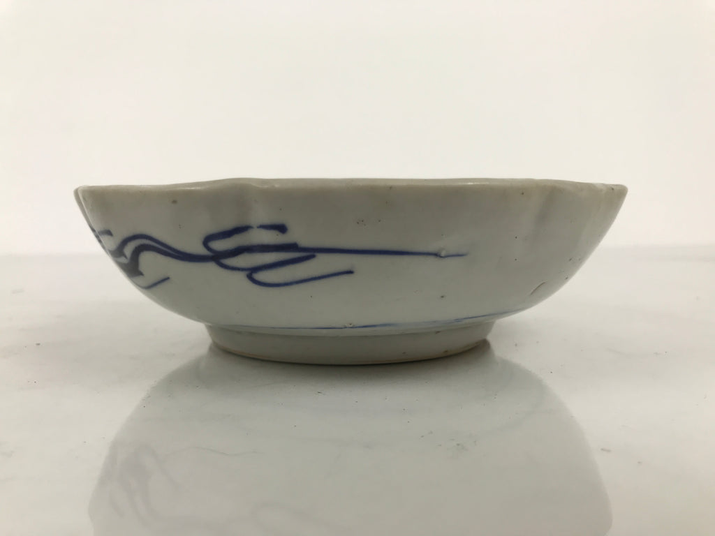 Antique Japanese Ceramic Imari Namasu Small Bowl Sometsuke Kobachi Salad Y555
