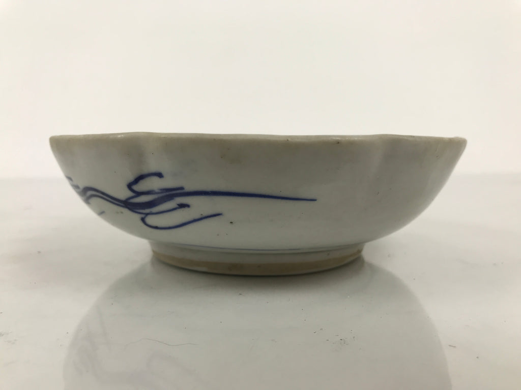 Antique Japanese Ceramic Imari Namasu Small Bowl Sometsuke Kobachi Salad Y555