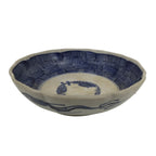 Antique Japanese Ceramic Imari Namasu Small Bowl Sometsuke Kobachi Salad Y555