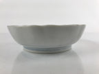 Antique Japanese Ceramic Kutani Imari Namasu Bowl Paulownia Kiri Red Salad PY682