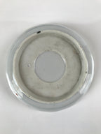 Antique Japanese Ceramic Kutani Imari Namasu Bowl Paulownia Kiri Red Salad PY682