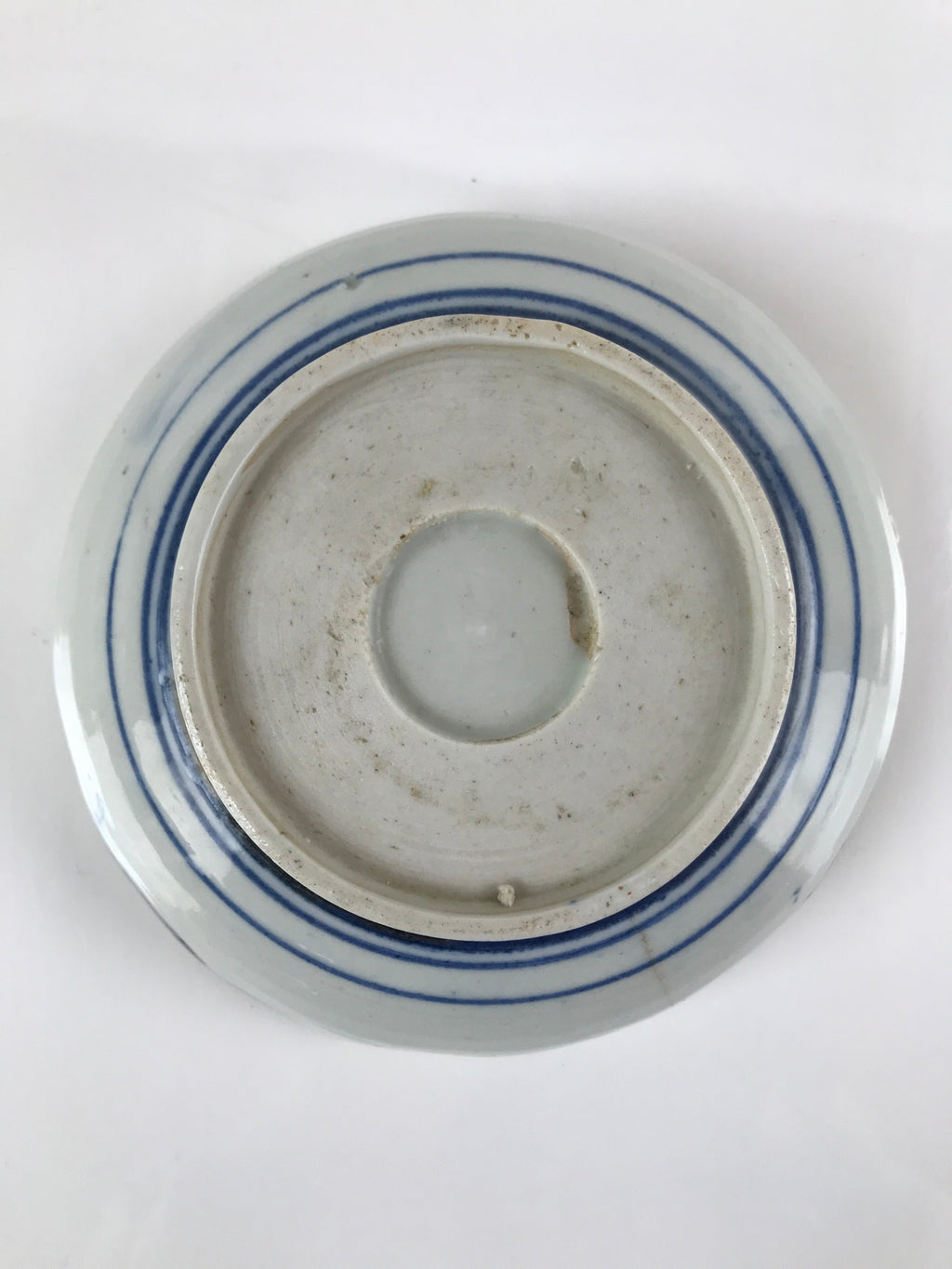 Antique Japanese Ceramic Kutani Imari Namasu Bowl Shouchikubai Red Salad PY680