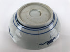Antique Japanese Ceramic Kutani Imari Namasu Bowl Shouchikubai Red Salad PY680