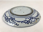 Antique Japanese Ceramic Large Plate Sometsuke Imari Ware Floral Kintsugi PY589