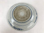 Antique Japanese Ceramic Large Plate Sometsuke Imari Ware Floral PY591
