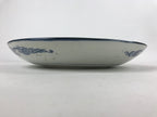 Antique Japanese Ceramic Large Plate Sometsuke Imari Ware Floral PY591
