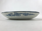 Antique Japanese Ceramic Large Plate Sometsuke Imari Ware Floral PY591