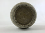 Antique Japanese Ceramic Sake Bottle Kayoi-Tokkuri Brown Handwritten Kanji TS563