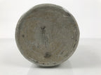 Antique Japanese Ceramic Sake Bottle Kayoi-Tokkuri Gray Brown Kasamatsu TS911