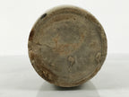 Antique Japanese Ceramic Sake Bottle Kayoi-Tokkuri Gray Brown Plain TS882
