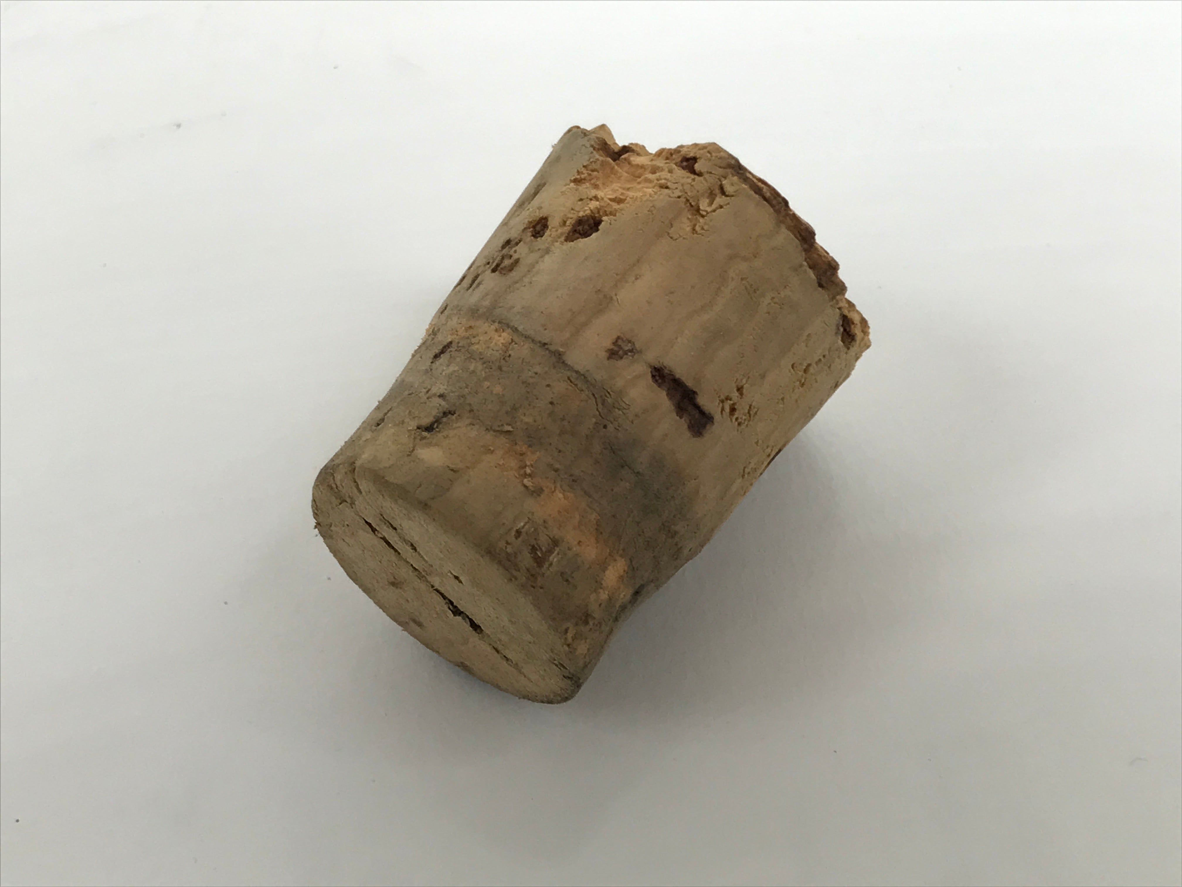 Antique Japanese Ceramic Sake Bottle Kayoi-Tokkuri Gray Kanji Cork Nishio TS861