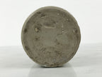 Antique Japanese Ceramic Sake Bottle Kayoi-Tokkuri Gray Kanji Iwakura TS856