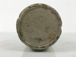 Antique Japanese Ceramic Sake Bottle Kayoi-Tokkuri Gray Kanji Nakamura TS864