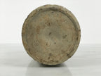 Antique Japanese Ceramic Sake Bottle Kayoi-Tokkuri Gray Kanji Suzukiya TS867