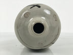 Antique Japanese Ceramic Sake Bottle Kayoi-Tokkuri Gray Kanji Yamaichi TS855