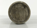 Antique Japanese Ceramic Sake Bottle Kayoi-Tokkuri Gray Kanji Yamatoku TS851