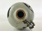 Antique Japanese Ceramic Sake Bottle Kayoi-Tokkuri Hand-Written Kanji TS498