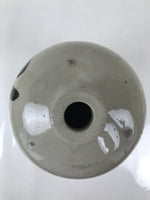 Antique Japanese Ceramic Sake Bottle Kayoi-Tokkuri Spout Large Gray Kanji TS800
